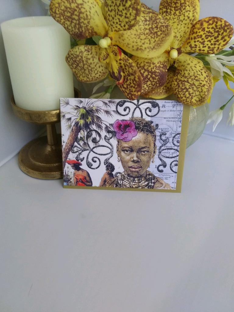 "African Belles" Notecard