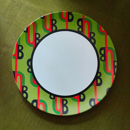 Love You Black™ Dinner Plate