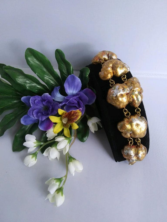 "Mali" Gourd Art Bracelet